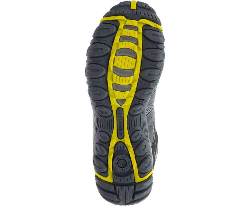 Botas Homem - Merrell Accentor 2 Mid Ventilator - Cinzentas - PLE754682